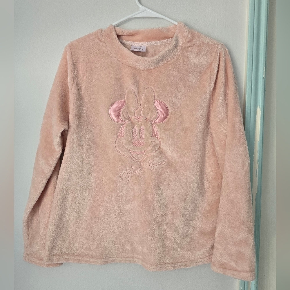 Disney Parks 100 Years of Wonder Minnie Mouse Pink Fluffy Size S (4-6)